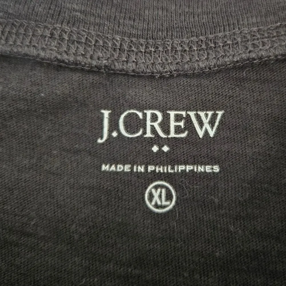 Granola Cabincore Normcore Americana Workwear J Crew Long Sleeve Henley XL